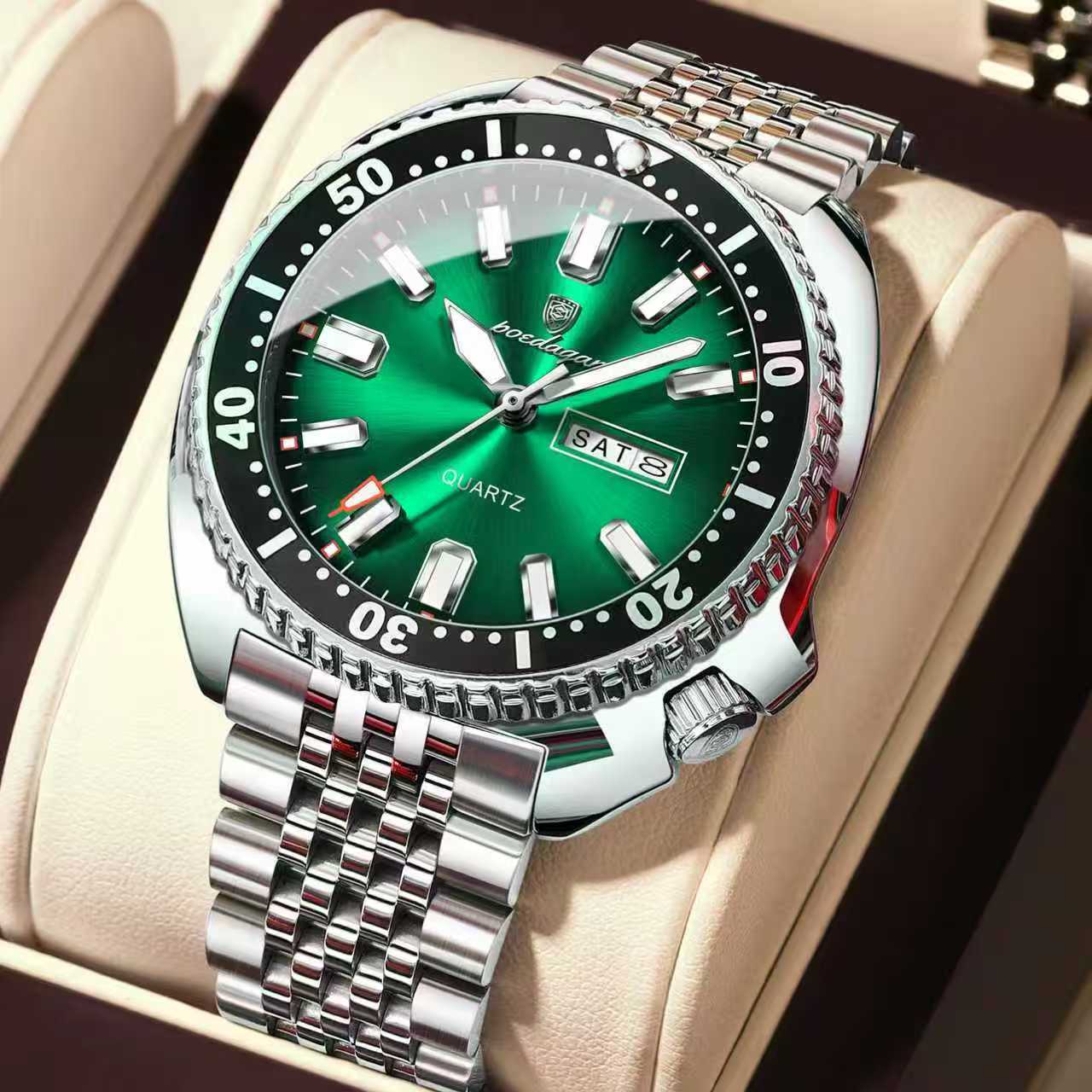 POEDAGAR 682 New Arrival Stainless Steel Quartz Watch For Men