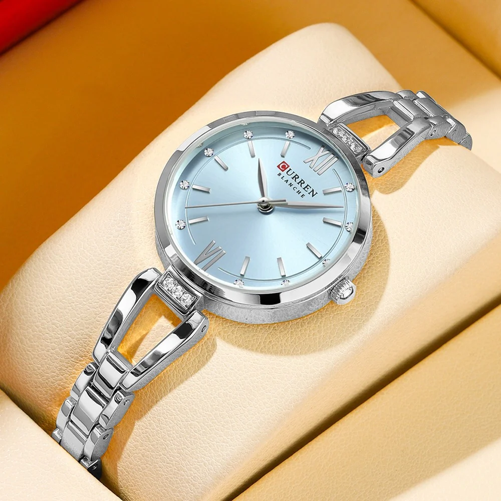 CURREN 9092 Quartz Stainless Steel Watch For Women