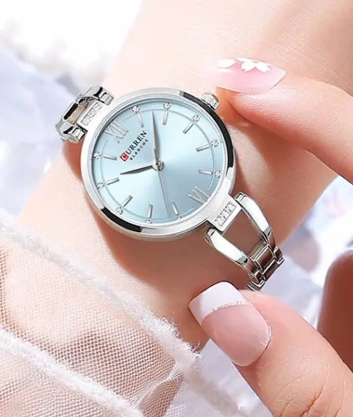 CURREN 9092 Quartz Stainless Steel Watch For Women - Image 2