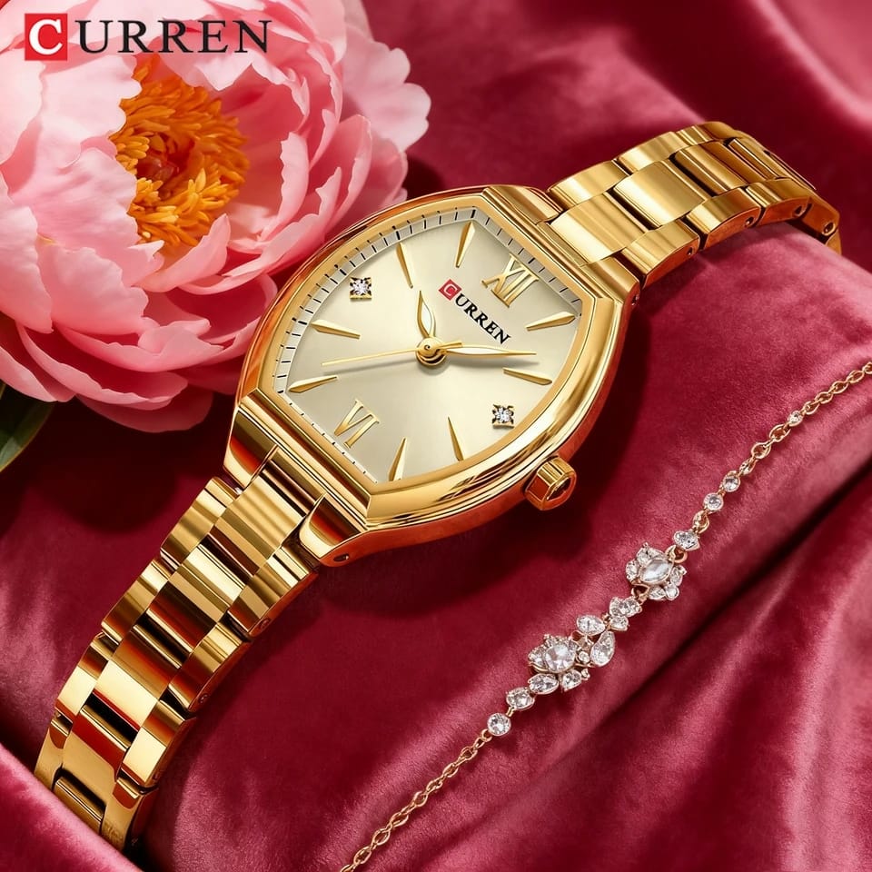 CURREN 9112 High Quality Ladies Casual Bracelet Watches