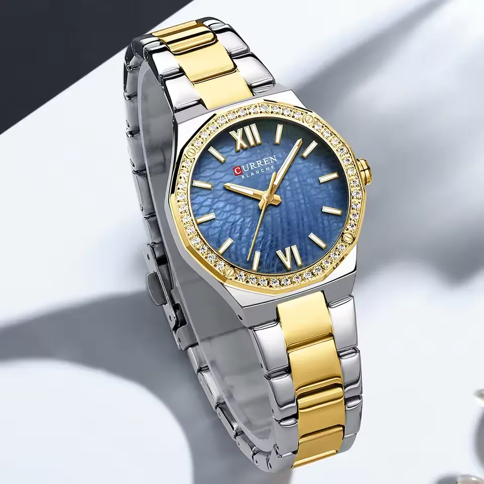 Curren 9103 Casual Lady Quartz Wrist Watch - Image 2