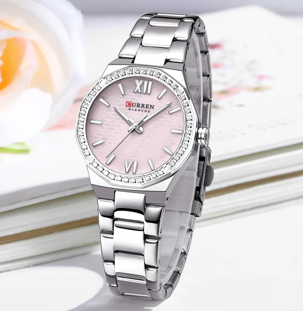 Curren 9103 Casual Lady Quartz Wrist Watch - Image 2