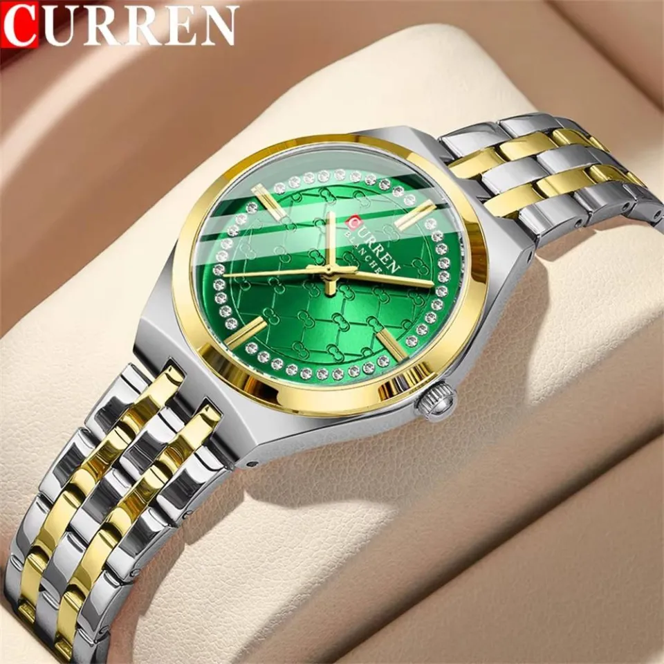 CURREN 9096 Stainless Steel Luxury Quartz Women Watch - Image 2