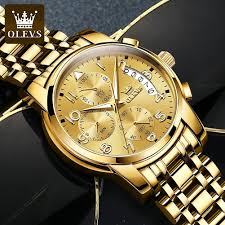 OLEVS 2879 Chronograph Stainless Steel Fashion Business Men - Image 2