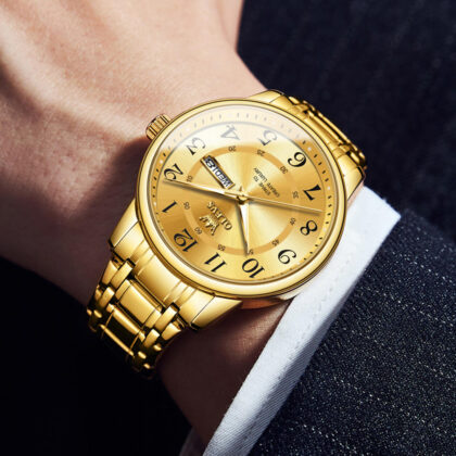 OLEVS 2891 Waterproof Stainless Steel Luxury Watch