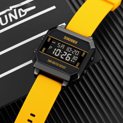 SKMEI 1848Men Fashion Sports Waterproof LED Luminous Men Watch