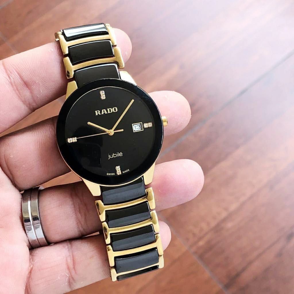 Premium Quality Waterproof Active Date Ceramic and Stainless Steel Watch - Image 2