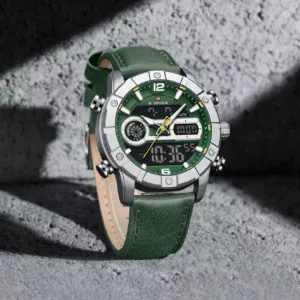 NAVIFORCE NF9263 Men's Watch Genuine Leather Strap