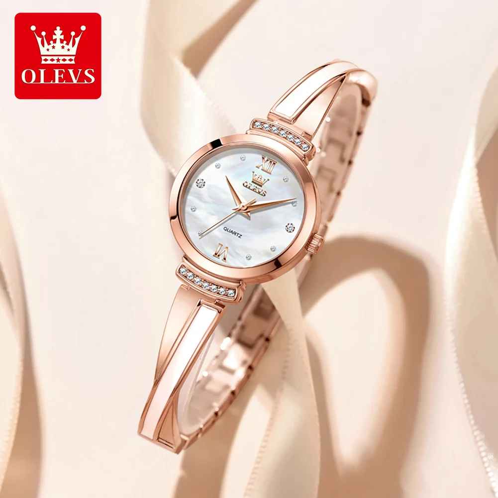 OLEVS 7140 Creative Watch For Women Special Design Quartz Movement - Image 2