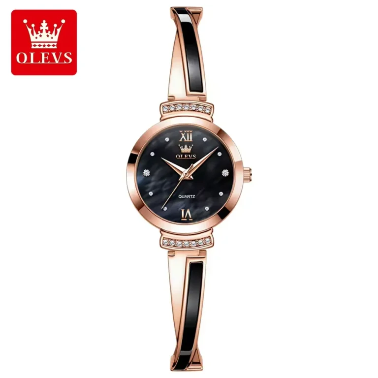 OLEVS 7140 Creative Watch For Women Special Design Quartz Movement - Image 3